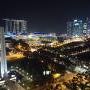 利便性抜群です。窓からはシンガポールの夜景を独り占め