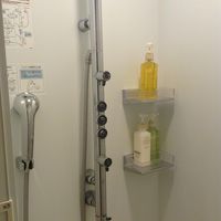 多機能シャワーで気持ちがよい