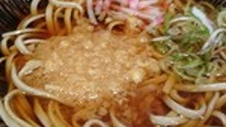 雰囲気も良いファーストフード蕎麦