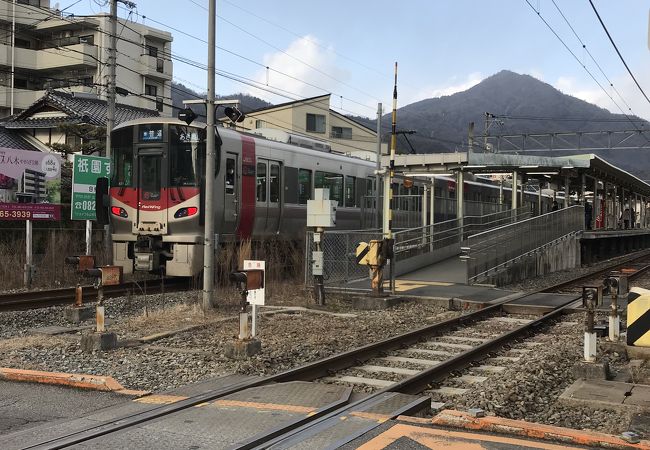 私鉄のローカル駅の雰囲気