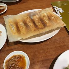 餃子です。