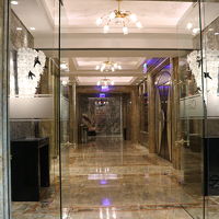 朝食レストランから