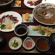 食べるのに1時間かかったカツオのビンタ料理！