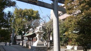 横浜天王町地名の由来となった橘樹神社