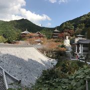 壺阪寺:高取山の入り口