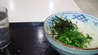 おいしいうどんです。