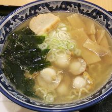 帆立塩ラーメン