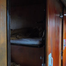 ハードベッド車の様子。