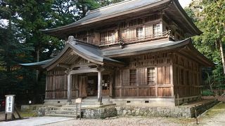 大正3年に建てられた影古館