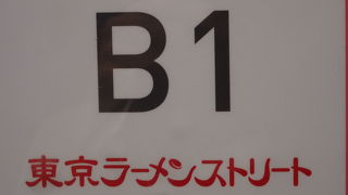 有名ラーメン店が軒を連ねる通り