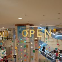 店内ではOPENキャンペーンなどしていました