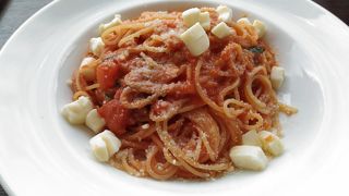 パスタも美味しい。