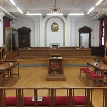 刑事法廷展示室