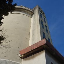 こちら側から砲弾跡が見えるとのこと