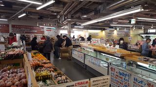 充実した直販コーナー