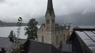 鐘楼が印象的なルーテル教会