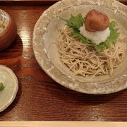 道の駅にあるお蕎麦やさん