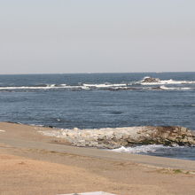 君ヶ浜海岸の風景