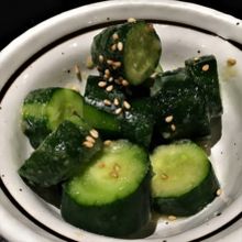 やみつきキュウリ。