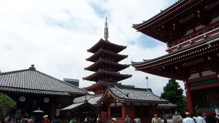 浅草寺の五重塔