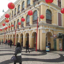 マカオ政府観光局インフォメーションカウンター（セナド広場）