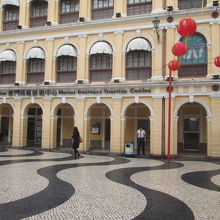 マカオ政府観光局インフォメーションカウンター（セナド広場）