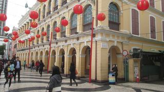 旧正月シーズンのマカオ政府観光局インフォメーションカウンター