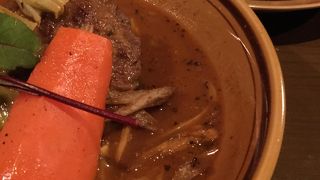 初スープカレー。