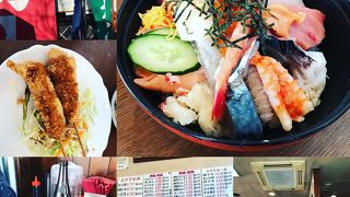 朝食からガッツリ食べれます