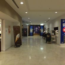 宮崎観光ホテル１階の一番奥。