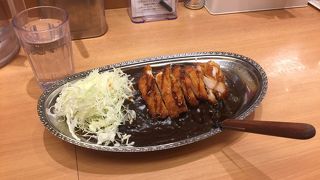 チキンカツカレービジネスクラス！