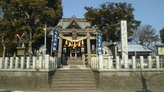 静かな神社です