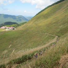 一面ススキとなる季節には、少し早かった・・・。