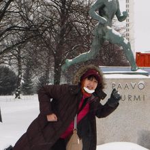 私も一緒に走っています♪