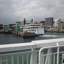 先着のフェリー