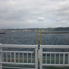 船首からの眺め～