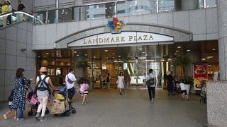 文字通りランドマークになっている商業施設