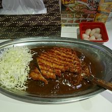 ロースかつカレー