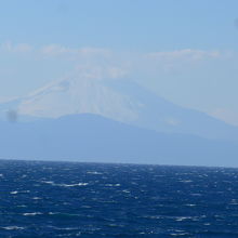 富士山が良く見えました