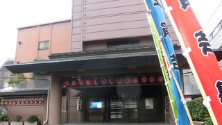 国立劇場の裏、本格的な寄席かな