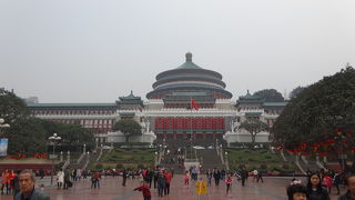 社会主義中国らしい建築物