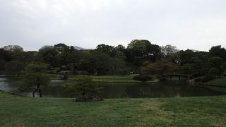 都心の憩いの庭園