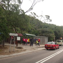 トレイルの入口