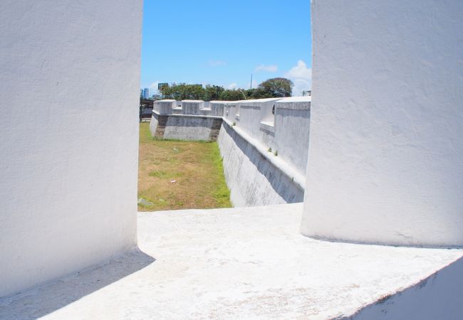 ポルトガル時代に築かれた「砲台」が、博物館になっとります（レシフェ／ペルナンブコ州／ブラジル）