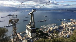 ジブラルタルを見渡せます♪