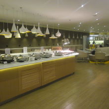 食べ物コーナーの様子