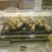 サンドイッチの様子