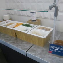 食べ物コーナーの一例