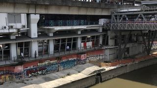 周辺は、再開発工事中