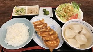 さすが本場の餃子は美味い。
